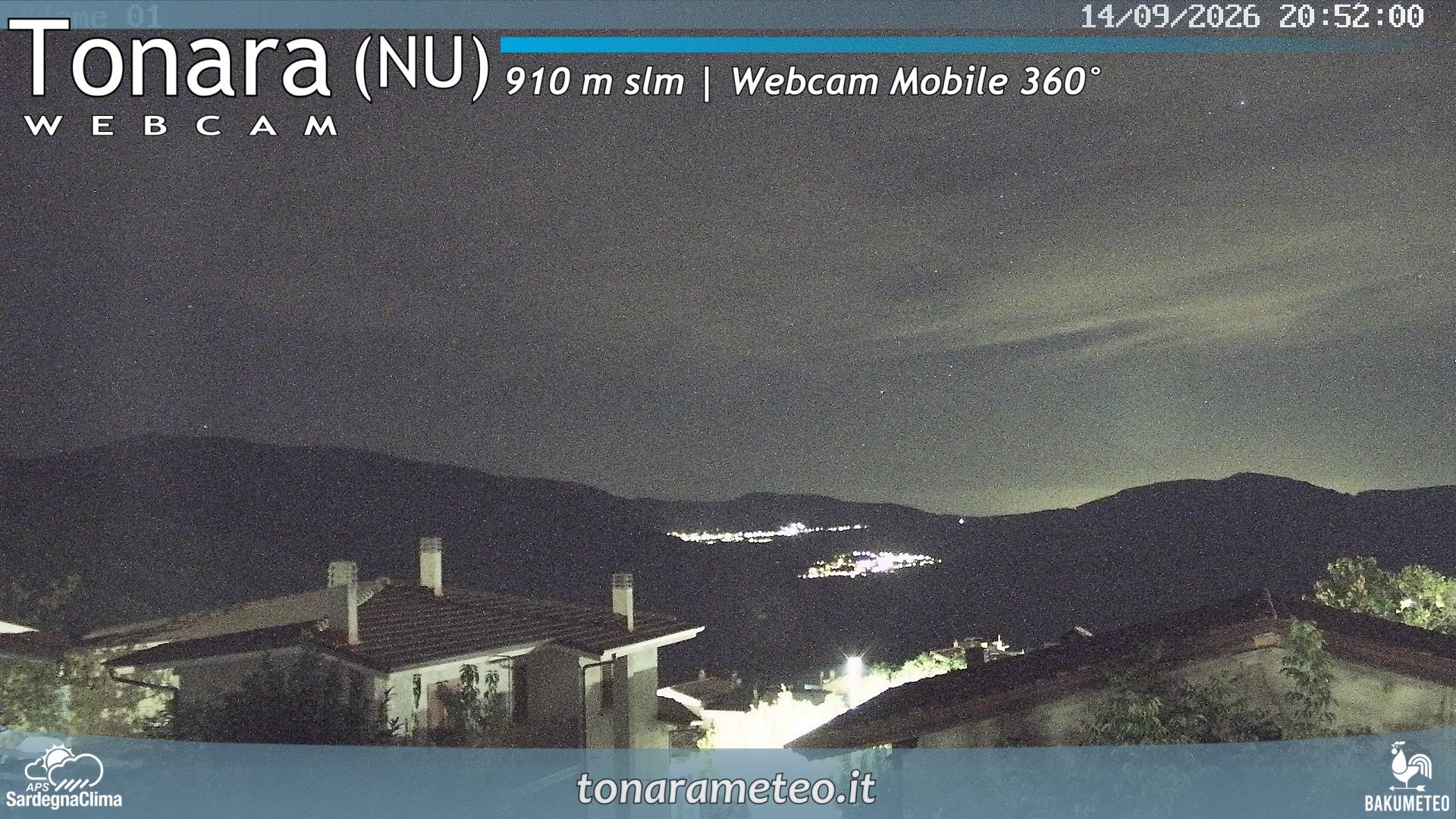 Webcam Hikvision — panorama Tonara